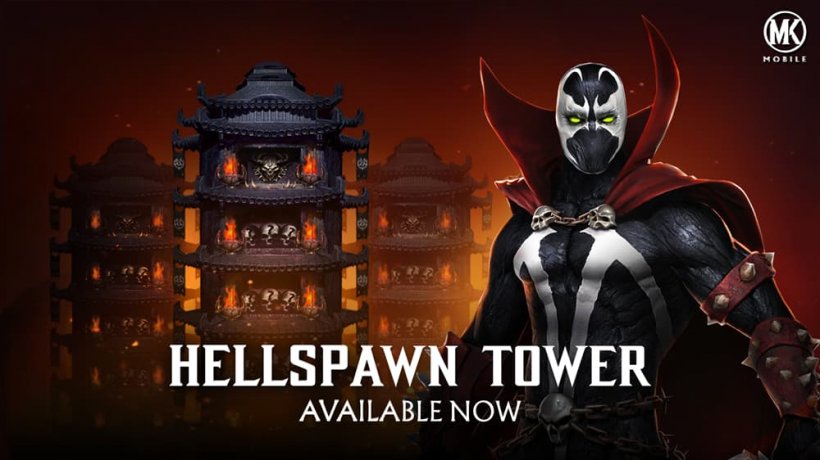 Mortal Kombat งานศิลปะหอคอย Hellspawn ของ Mobile