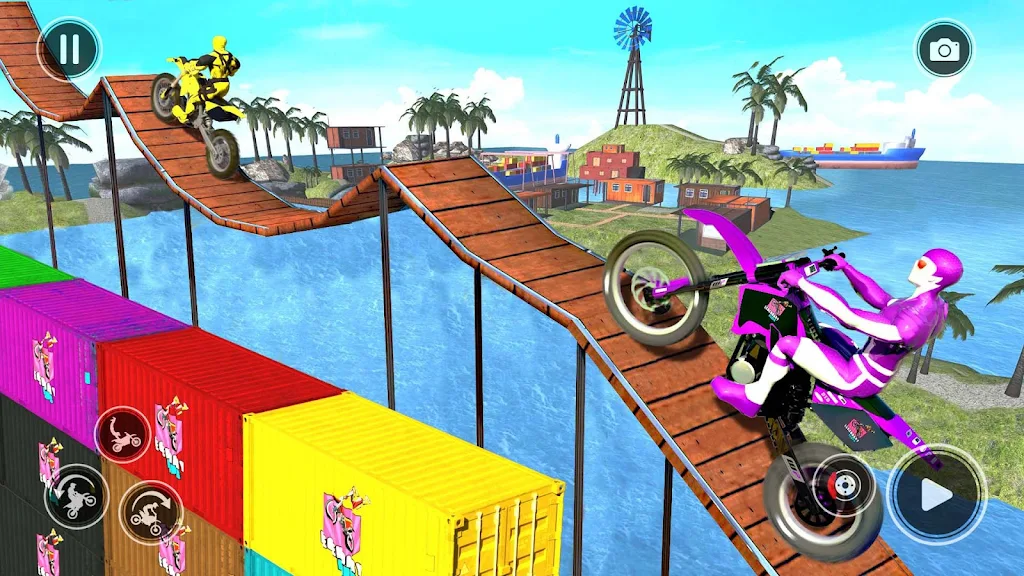 Bike Game Motorcycle Race Tangkapan skrin 2