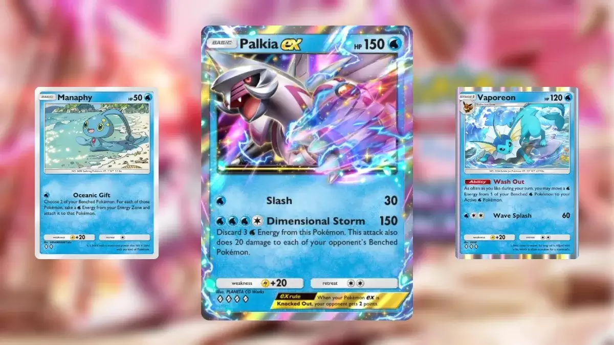 ポケモンTCGポケット用のトップパルキア元デッキ