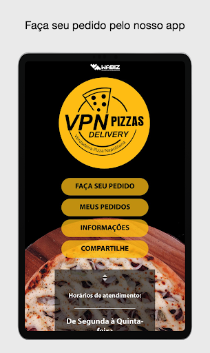 VPN Pizzas App Screenshot 3