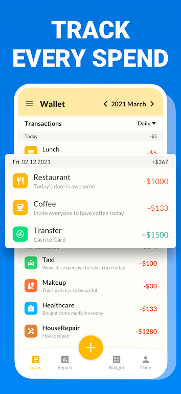 Money Tracker Expense Tracker Screenshot 1