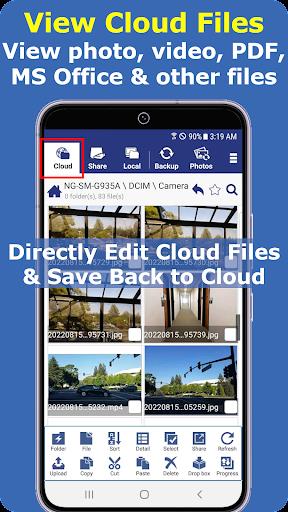 Schermata Cloud File Manager 0