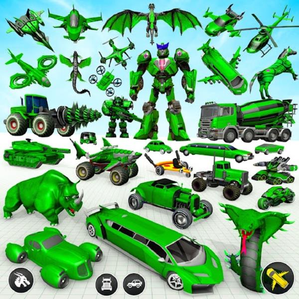 Army Robot Car Game:Robot Game Captura de tela 0