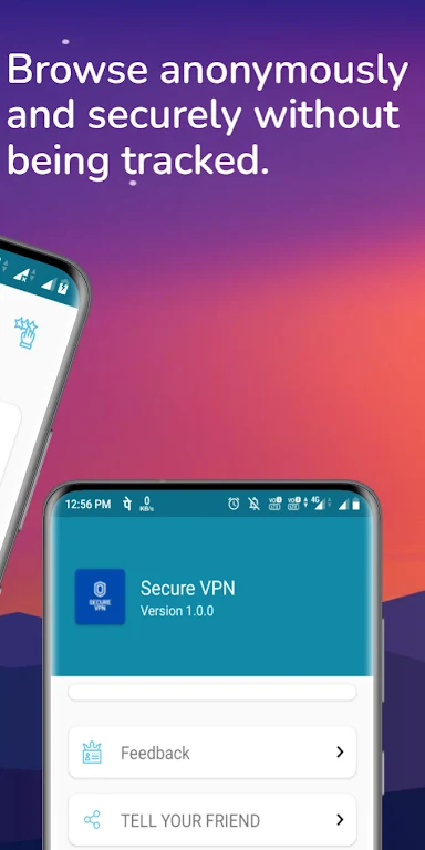 Secure VPN Proxy ဖန်သားပြင်ဓာတ်ပုံ 1