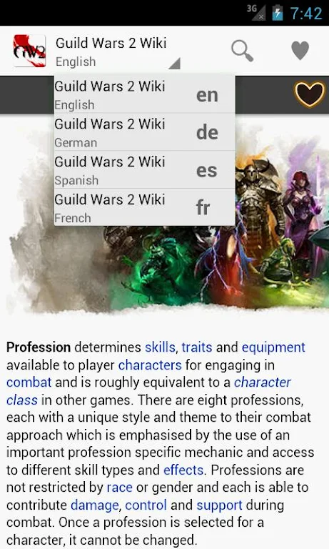 GW2Wiki Tangkapan skrin 2