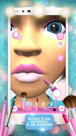3D Makeup Games For Girls 스크린샷 3