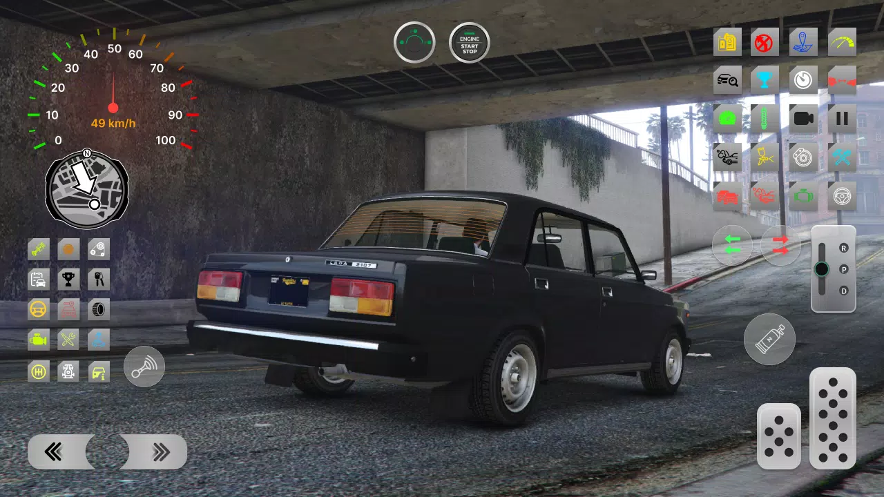 VAZ 2107 Simulator: Drift Lada 스크린샷 2