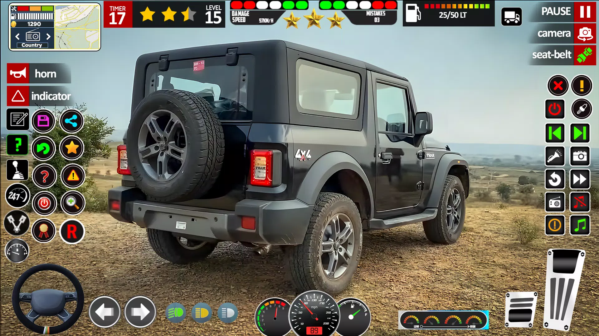 Jeep Driving Game 3d Simulator স্ক্রিনশট 0