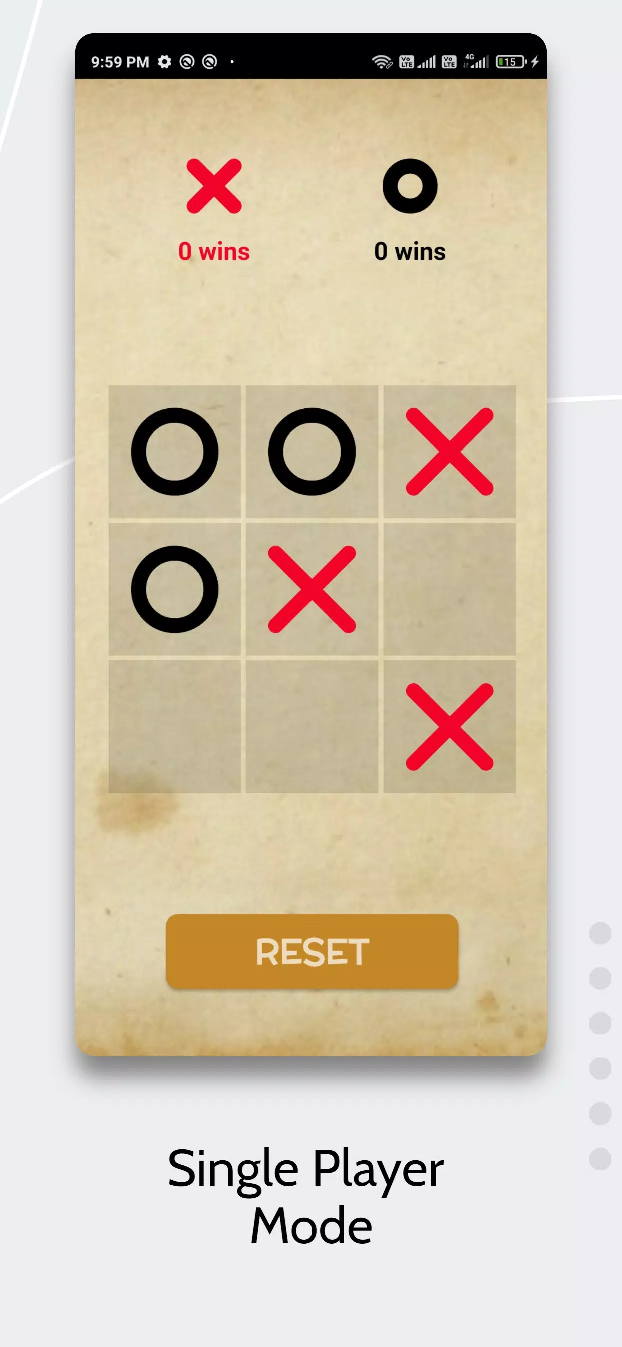 Tic Tac Toe AI Game Ảnh chụp màn hình 1