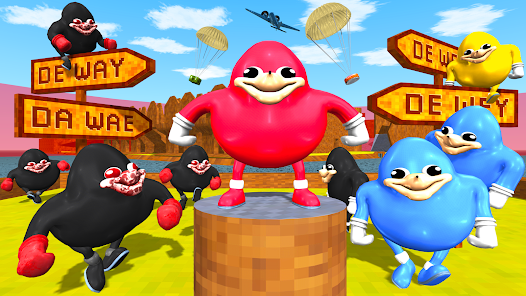 Ugandan Knuckles and Chungus Battle Royale Online應用截圖第1張