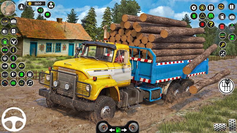 Snow Mud Truck Runner Offroad Screenshot 1