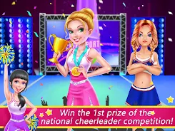 Cheerleader Games Girl Dance Schermafbeelding 0