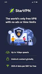 StarVPN: Private & Secure VPN應用截圖第0張