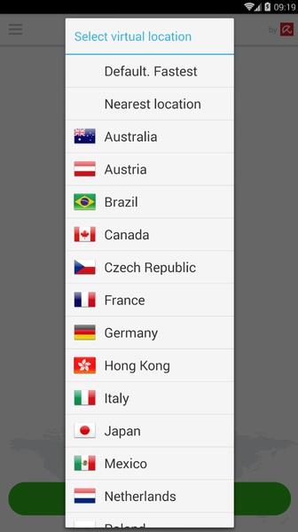 Avira Phantom VPN スクリーンショット 3