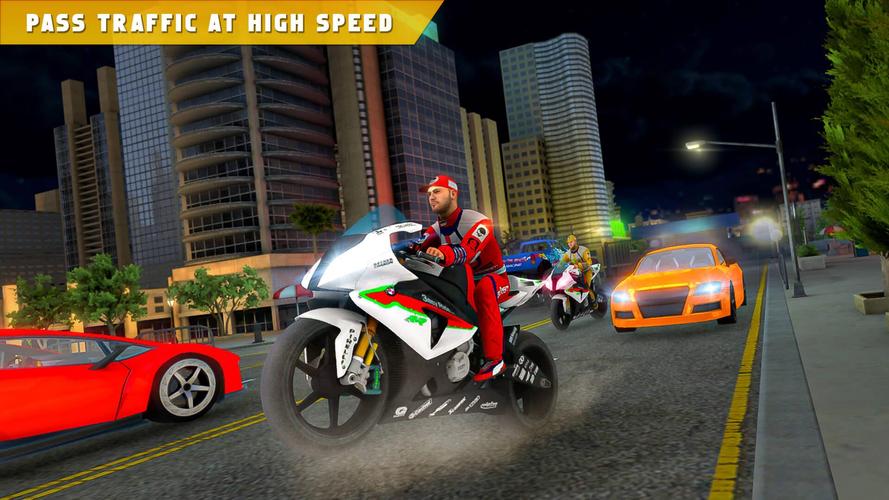 Highway Traffic Bike Race Moto スクリーンショット 2