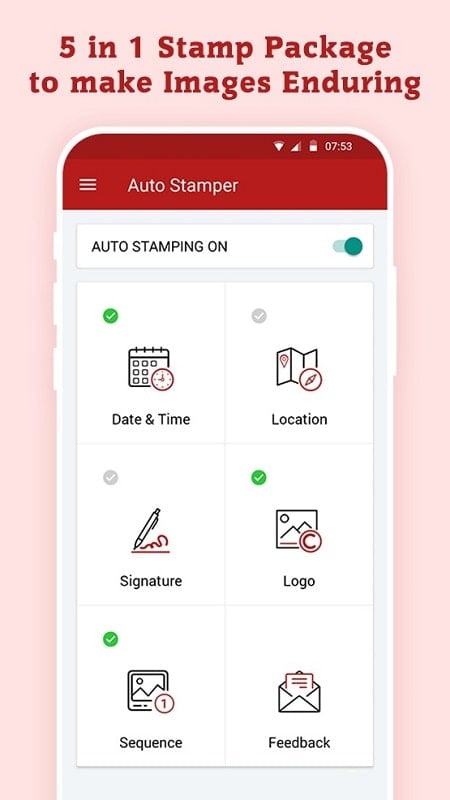 Auto Stamper™: Date Timestamp 스크린샷 2