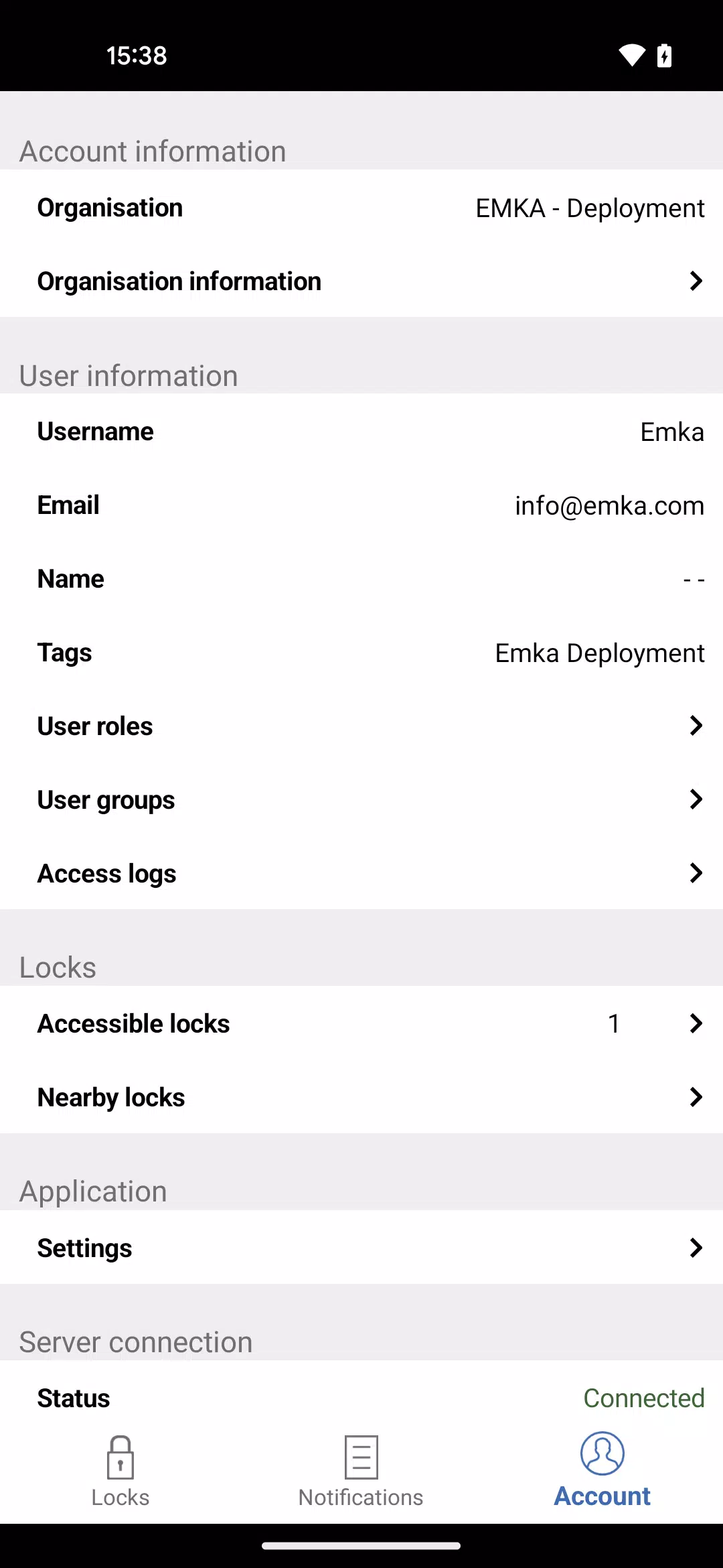 EMKA Smart Access Key スクリーンショット 2