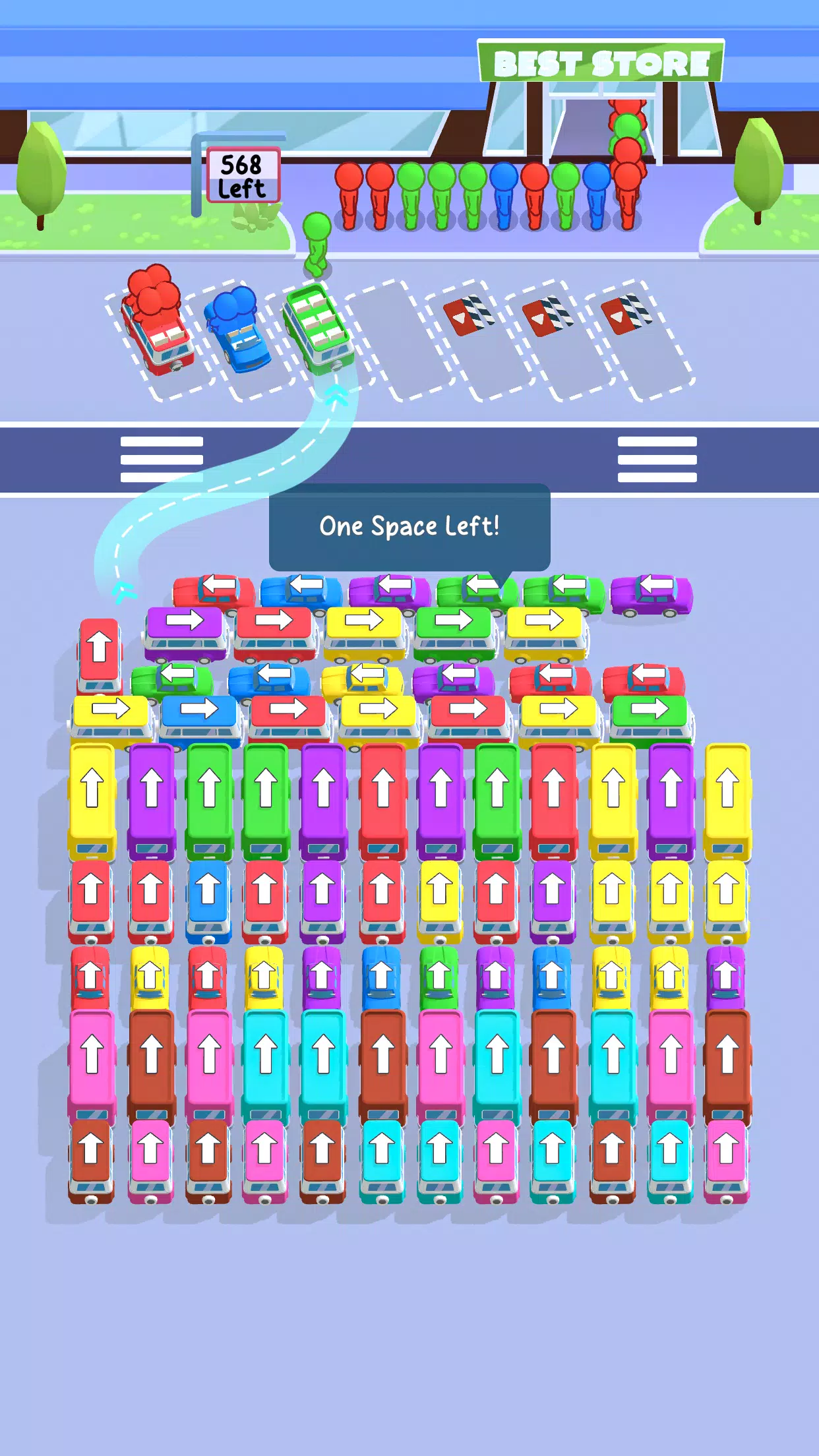 Bus Jam: Traffic Puzzle Скриншот 1