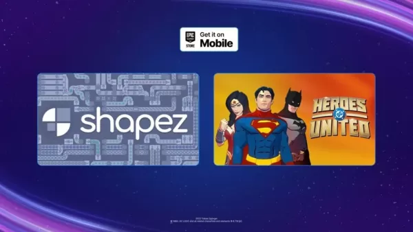 L'Epic Games Store offre Shapez et DC Heroes United gratuitement sur mobile cette semaine