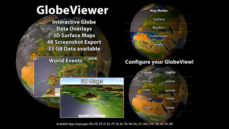 GlobeViewer Ekran Görüntüsü 0