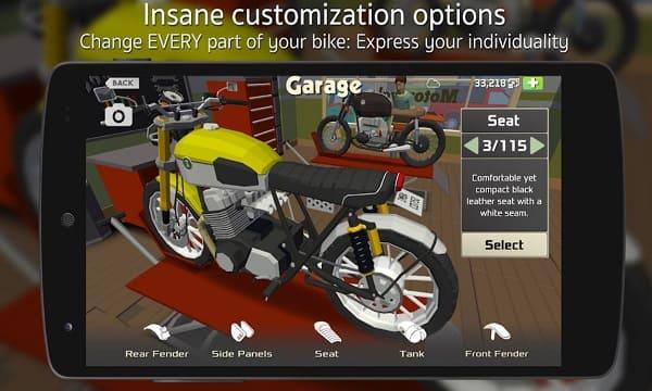 Cafe Racer Mod Capture d'écran 1