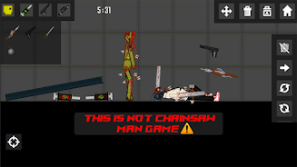 Chainsaw Playground (Beta) ဖန်သားပြင်ဓာတ်ပုံ 2