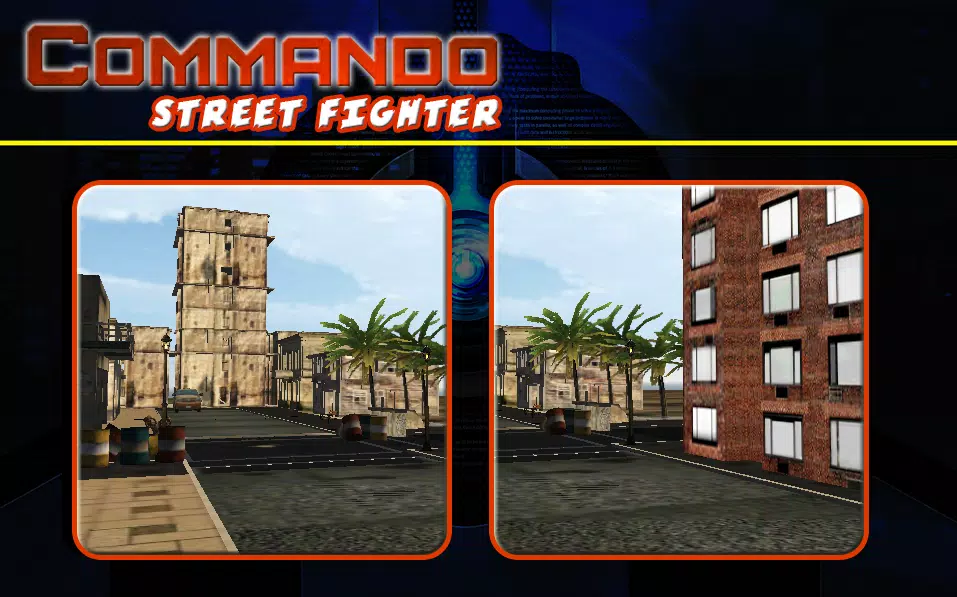 Commando Street Fighter 2017 Capture d'écran 1