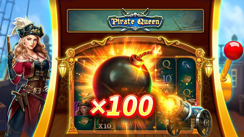 Pirate Queen Slot-TaDa Games Tangkapan skrin 2