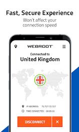 Webroot WiFi Security VPN Скриншот 2