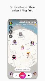 Ping - Finding nearby friends Скриншот 3