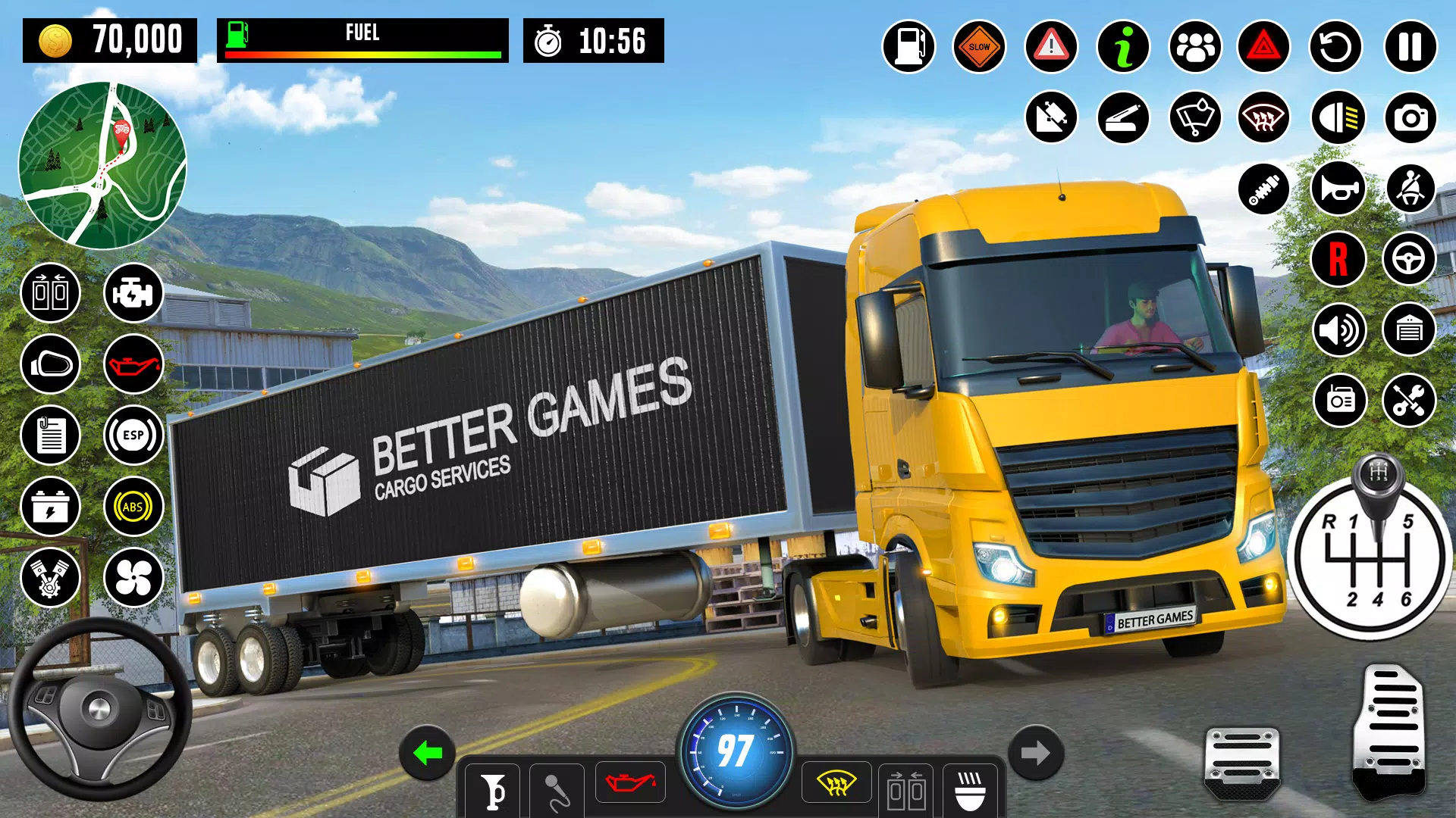 Truck Games - Driving School Captura de pantalla 0