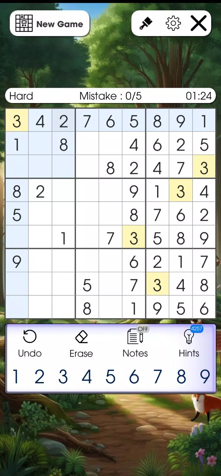 Sudoku Classic ဖန်သားပြင်ဓာတ်ပုံ 1