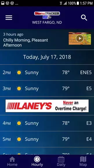 WDAY StormTRACKER Ảnh chụp màn hình 1