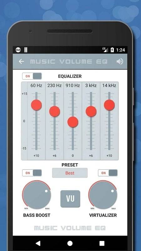 Music Volume EQ + Equalizer Schermafbeelding 1