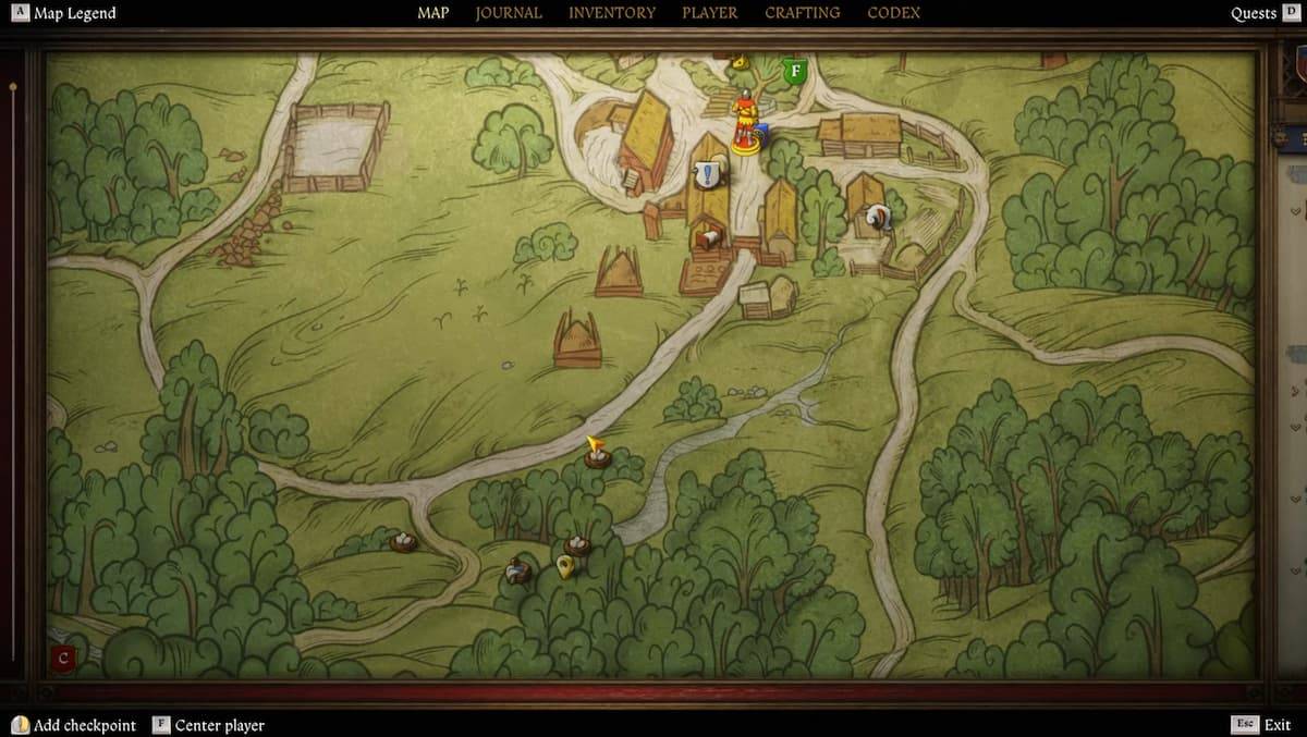 Kingdom Come: Kurtuluş 2 Herb Paris Konumları