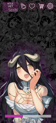 Ahegao Clicker Ảnh chụp màn hình 1