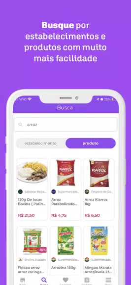 quero delivery: mercado e + Ekran Görüntüsü 2