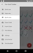 Goal & Habit Tracker Calendar Zrzut ekranu 3