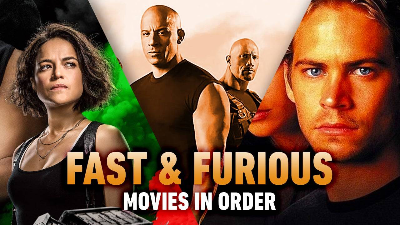 Image: Fast & Furious Movie Collage
