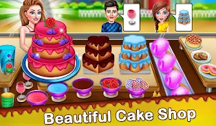 Cake Shop Pastries & Waffles Скриншот 0