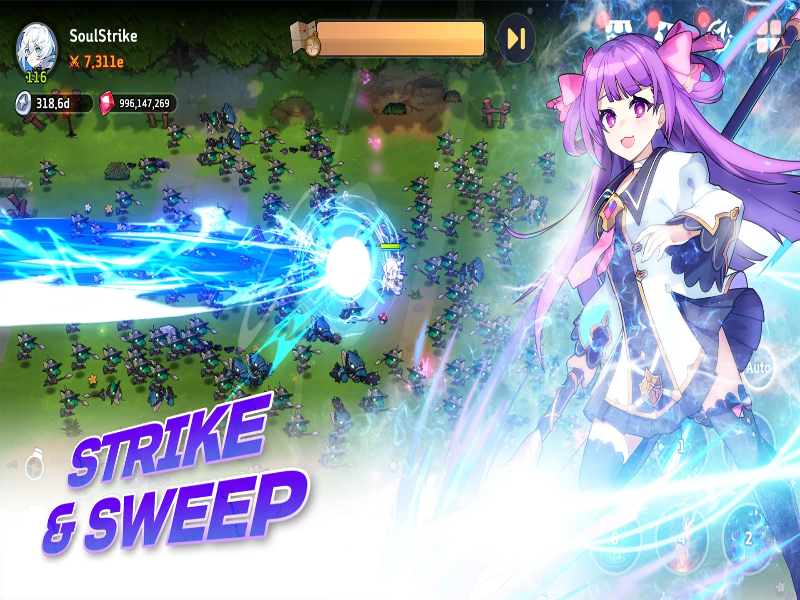 Soul Strike! Mod de rpg inactivo APK