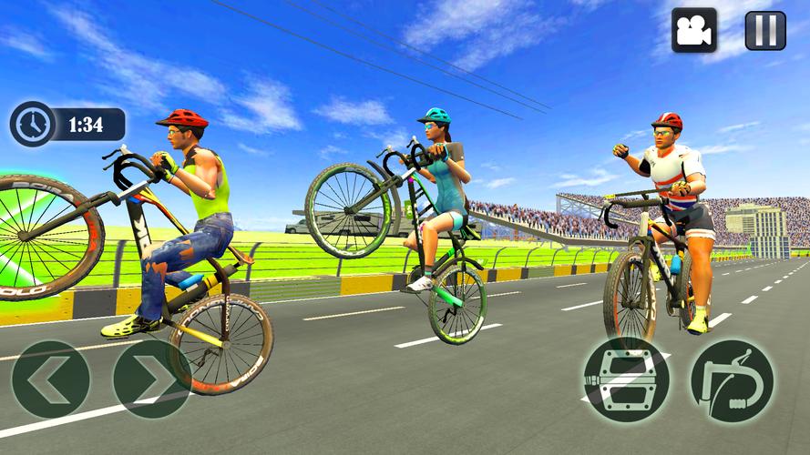 Cycle Race Game Cycle Stunt Screenshot 1