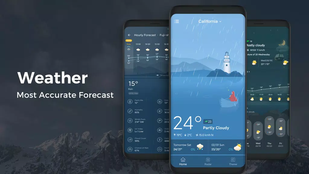 Local Radar Weather Forecast Captura de pantalla 0