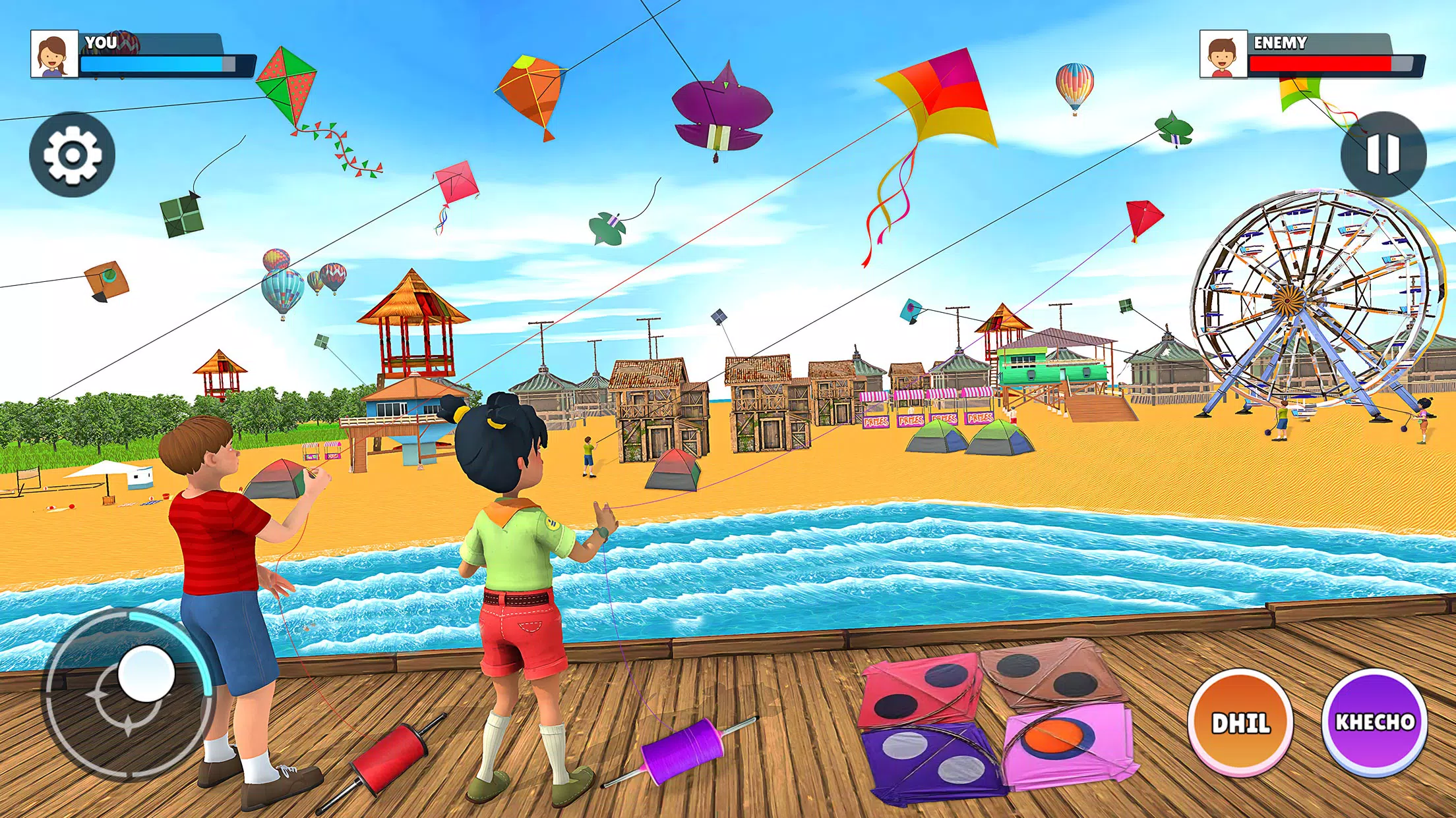 Kite Flying 3D - Pipa Combate應用截圖第0張