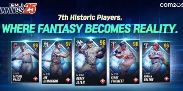 MLB 9局职棒25在2025年更新中加入传奇球星
