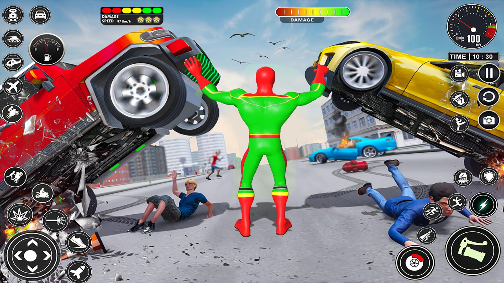 Rope Superhero Games Rope Hero Скриншот 3