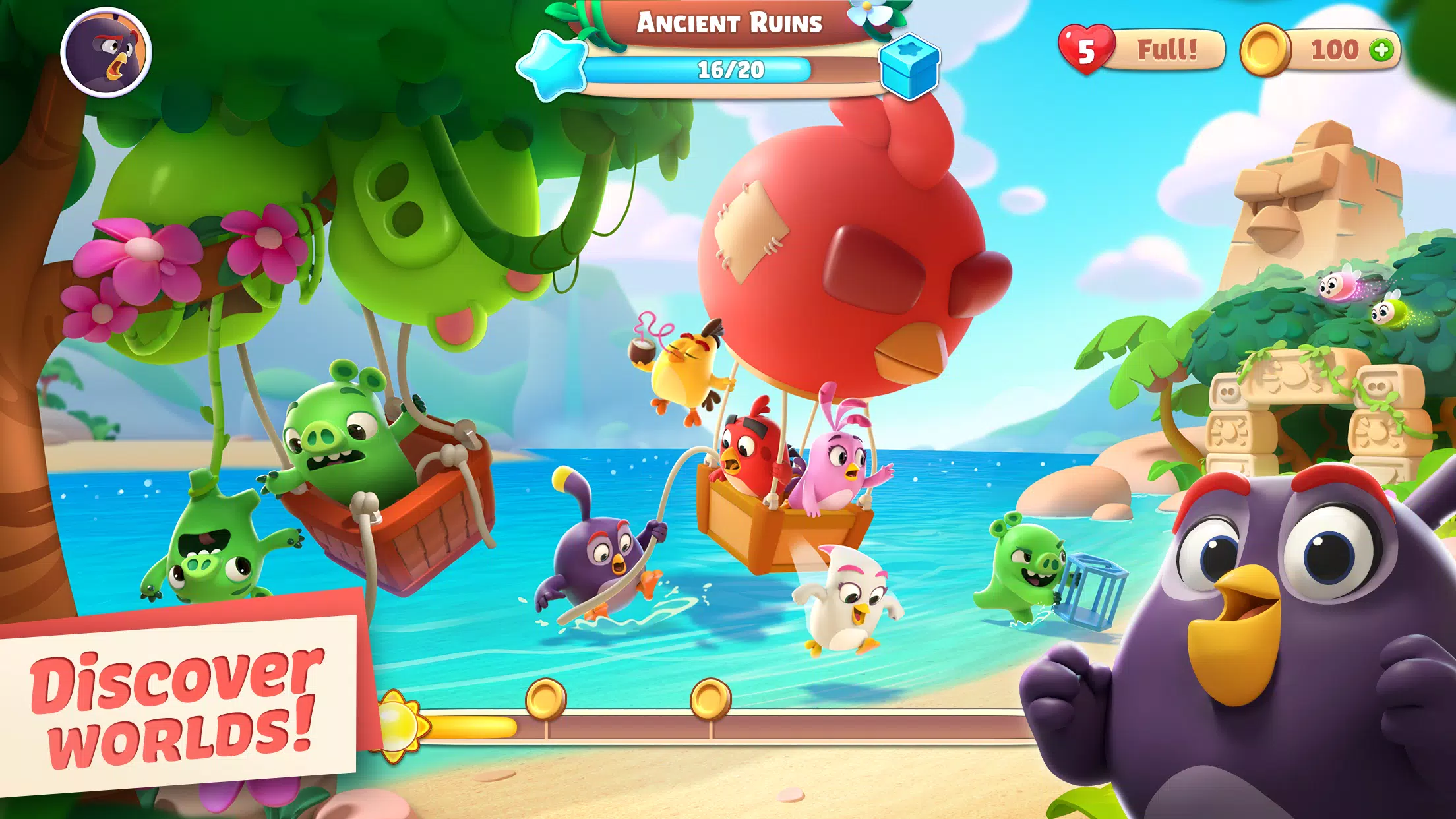 Angry Birds Journey スクリーンショット 1
