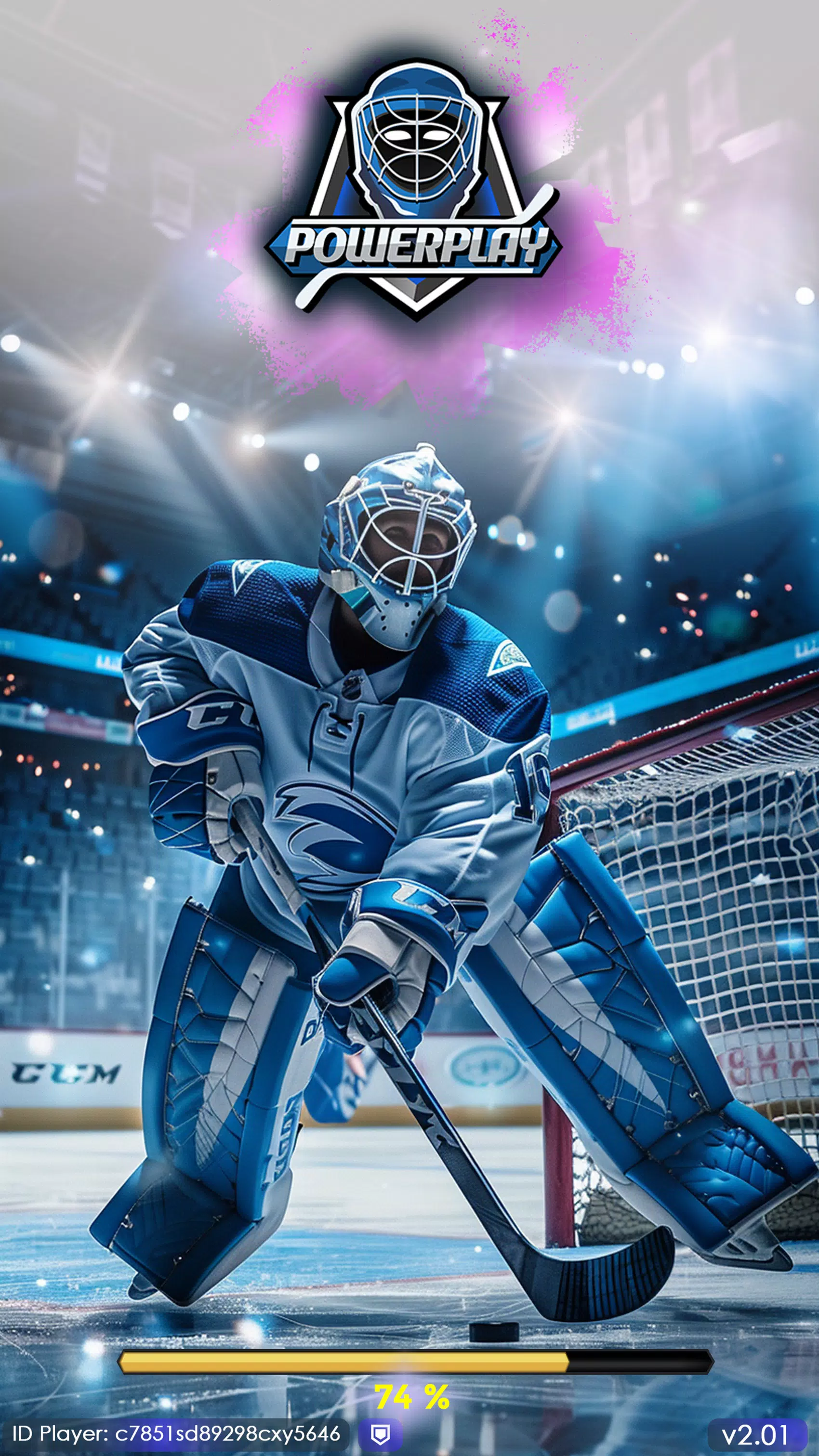 PowerPlay: Ice Hockey PvP Game Скриншот 0
