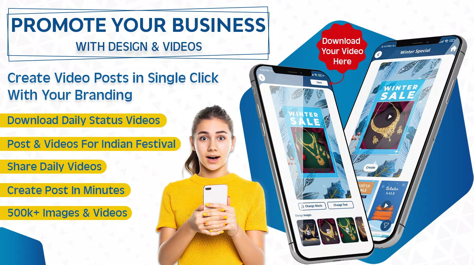 Poster & Video Maker - DMT 스크린샷 3