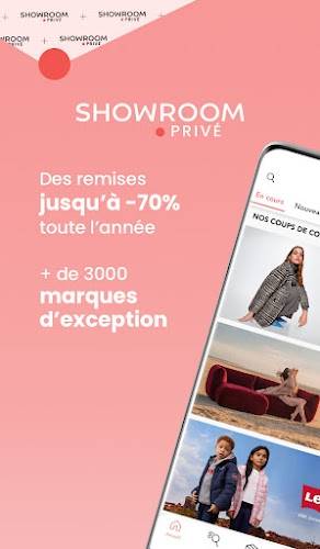 Showroomprivé Zrzut ekranu 0